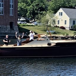 Off we go with Captain Erick and Mystic River Cruises! Off we go with Captain Erick and Mystic River Cruises!
