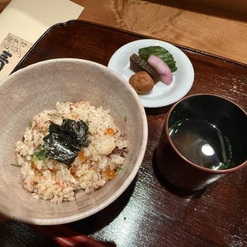 Hashiri Bettei Kaiseki Aoki - Seasonal Gohan as served (second available) - Japanese Near Me - Saratoga, California Hashiri Bettei Kaiseki Aoki - Seasonal Gohan as served (second available) - Japanese Near Me - Saratoga, California