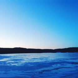 Maridalsvannet - Maridalsvannet i den blå timen