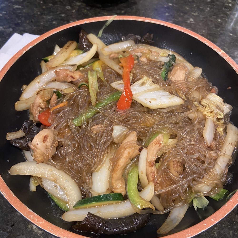 BAB Korean Bistro - N6. Chicken Japchae - Korean Near Me - Brookline, Massachusetts BAB Korean Bistro - N6. Chicken Japchae - Korean Near Me - Brookline, Massachusetts