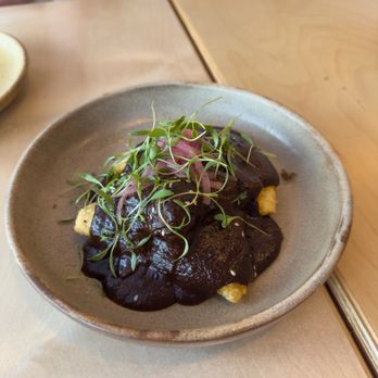 Origen - Quesadillitas de short rib con mole - New Mexican Cuisine Near Me - San Diego, California Origen - Quesadillitas de short rib con mole - New Mexican Cuisine Near Me - San Diego, California