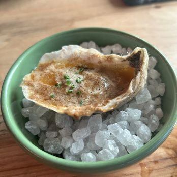 Maie Day - Grilled oyster - New American Near Me - Austin, Texas