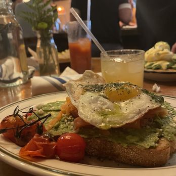 Sweet Afton - Avocado Toast with salmon - Bars Near Me - Astoria, New York Sweet Afton - Avocado Toast with salmon - Bars Near Me - Astoria, New York