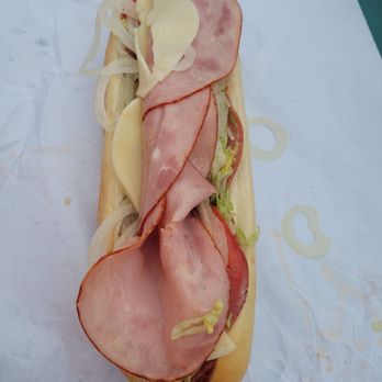 Screpesi's Sandwich Shop - Large Italian on hard roll - this is a terrible picture the sub is quite large. It also looked (and tasted) so much better than it appears. - Sandwiches Near Me - Mohnton, Pennsylvania Screpesi's Sandwich Shop - Large Italian on hard roll - this is a terrible picture the sub is quite large. It also looked (and tasted) so much better than it appears. - Sandwiches Near Me - Mohnton, Pennsylvania