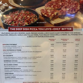 BJ's Restaurant & Brewhouse - Menu for pizza but there is so much more!! - Pizza Near Me - Tacoma, Washington BJ's Restaurant & Brewhouse - Menu for pizza but there is so much more!! - Pizza Near Me - Tacoma, Washington
