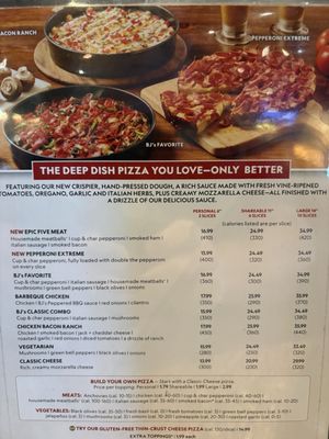 Menu photo 1 BJ's Restaurant & Brewhouse Tacoma, WA Menu photo 1 BJ's Restaurant & Brewhouse Tacoma, WA