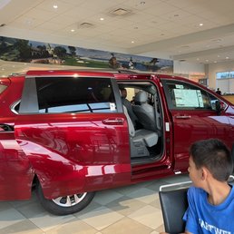 Exterior outside entrance of Victory Toyota - Dom was like... Mom, this van is nice!!! Yes, we bought the car in the SHOWROOM!! - Seaside, California Exterior outside entrance of Victory Toyota - Dom was like... Mom, this van is nice!!! Yes, we bought the car in the SHOWROOM!! - Seaside, California