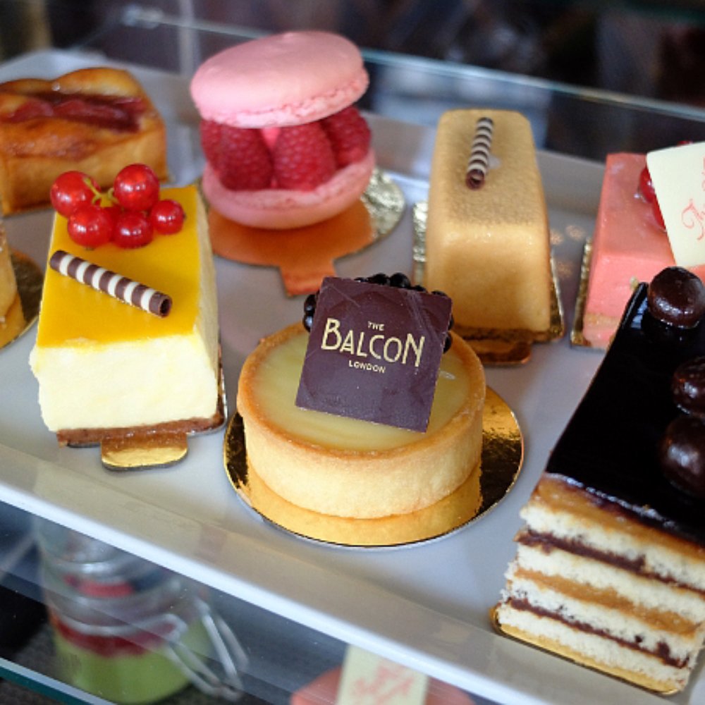 The Balcon - afternoon tea tray - French Near Me - London, XGL