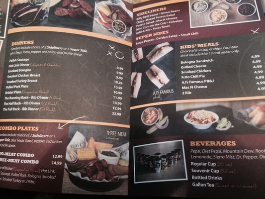 Menu photo 2 Billy Sims BBQ Andover, KS