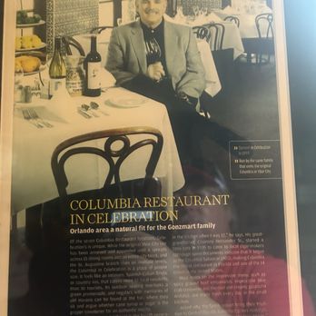 Columbia Restaurant - Wall art history of restaurant - Spanish Near Me - Celebration, Florida Columbia Restaurant - Wall art history of restaurant - Spanish Near Me - Celebration, Florida