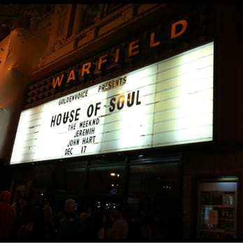 The Warfield - Music Venues Near Me - San Francisco, California The Warfield - Music Venues Near Me - San Francisco, California
