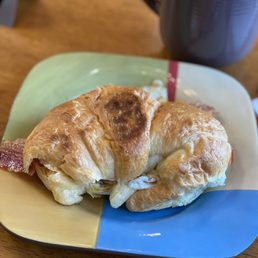 Sunrise sandwich with bacon Sunrise sandwich with bacon