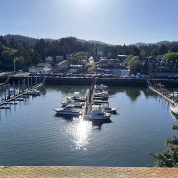 Whale Bites Cafe - Marina from the back patio - Breakfast & Brunch Near Me - Depoe Bay, Oregon Whale Bites Cafe - Marina from the back patio - Breakfast & Brunch Near Me - Depoe Bay, Oregon