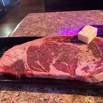TEN BBQ - Rib eye steak. - Korean Near Me - Los Angeles, California TEN BBQ - Rib eye steak. - Korean Near Me - Los Angeles, California