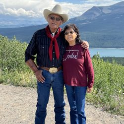 Mountain Chief Cab Company - My drivers, Indian names are First Rider and Walking Water (Kenny and Berena). I enjoyed every minute of my four trips with them.