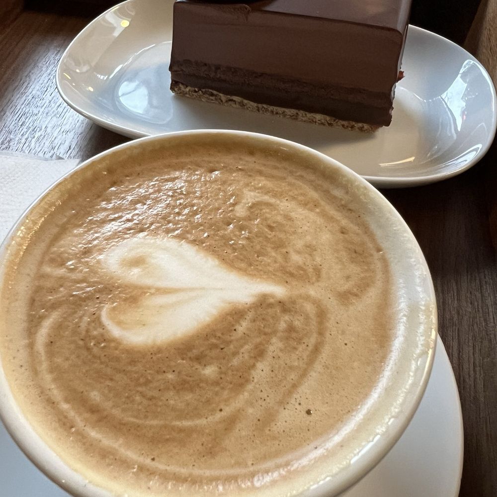 Thierry - Spanish latte it's sweet so order with a less sweet desert - Patisserie/Cake Shop Near Me - Vancouver, British Columbia Thierry - Spanish latte it's sweet so order with a less sweet desert - Patisserie/Cake Shop Near Me - Vancouver, British Columbia