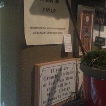 Monkey King Pub & Grub - Lol.. the signs they have posted - Asian Fusion Near Me - Alameda, California Monkey King Pub & Grub - Lol.. the signs they have posted - Asian Fusion Near Me - Alameda, California