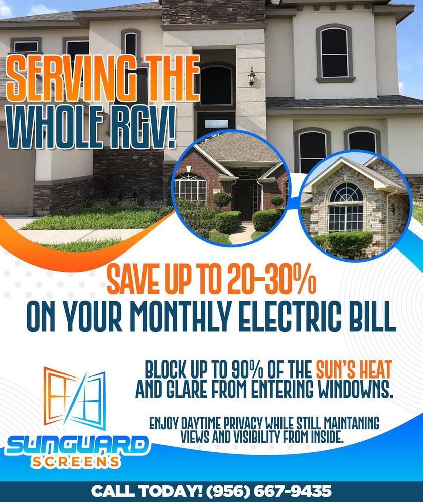 SUNGUARD SCREENS Updated September 2024 Brownsville, Texas Home