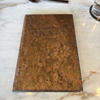 Craft Tampa - Menu - American Near Me - Tampa Bay, Florida Craft Tampa - Menu - American Near Me - Tampa Bay, Florida