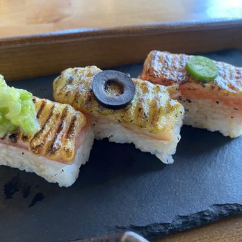 Kioku Kitchen - Salmon, tuna, ebi oshi - Japanese Near Me - New Westminster, British Columbia
