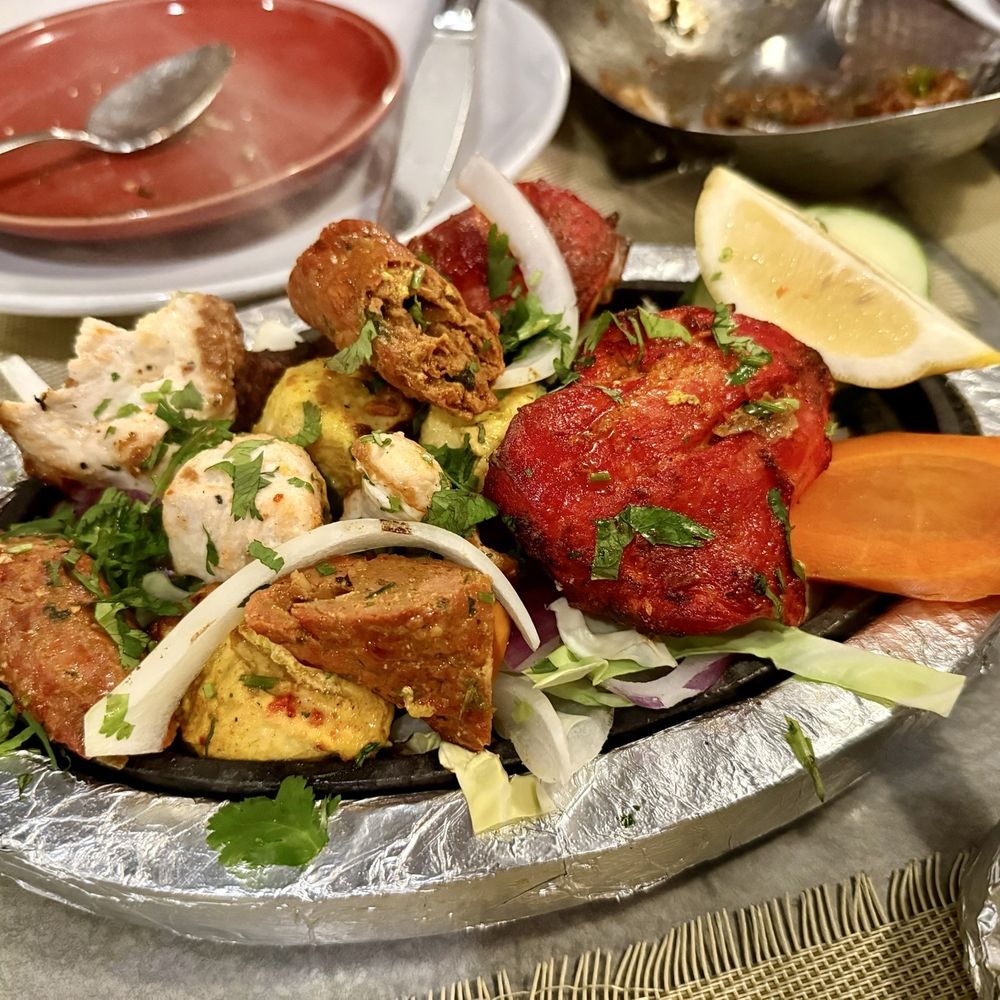 Maharaj Indian Grill - Tandoori Mix Platter - Indian Near Me - Elmhurst, Illinois Maharaj Indian Grill - Tandoori Mix Platter - Indian Near Me - Elmhurst, Illinois