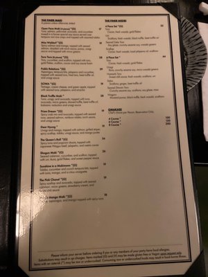 Menu photo 3 Fuji at Ink Block Boston, MA Menu photo 3 Fuji at Ink Block Boston, MA