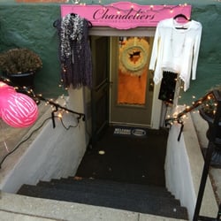 Chandeliers Boutique - Downstairs storefront