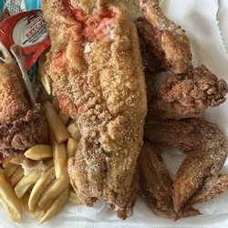 Catfish and wings