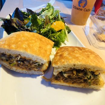 Urbane Cafe - Inside of BBQ Brisket Sandwich - Sandwiches Near Me - San Diego, California Urbane Cafe - Inside of BBQ Brisket Sandwich - Sandwiches Near Me - San Diego, California