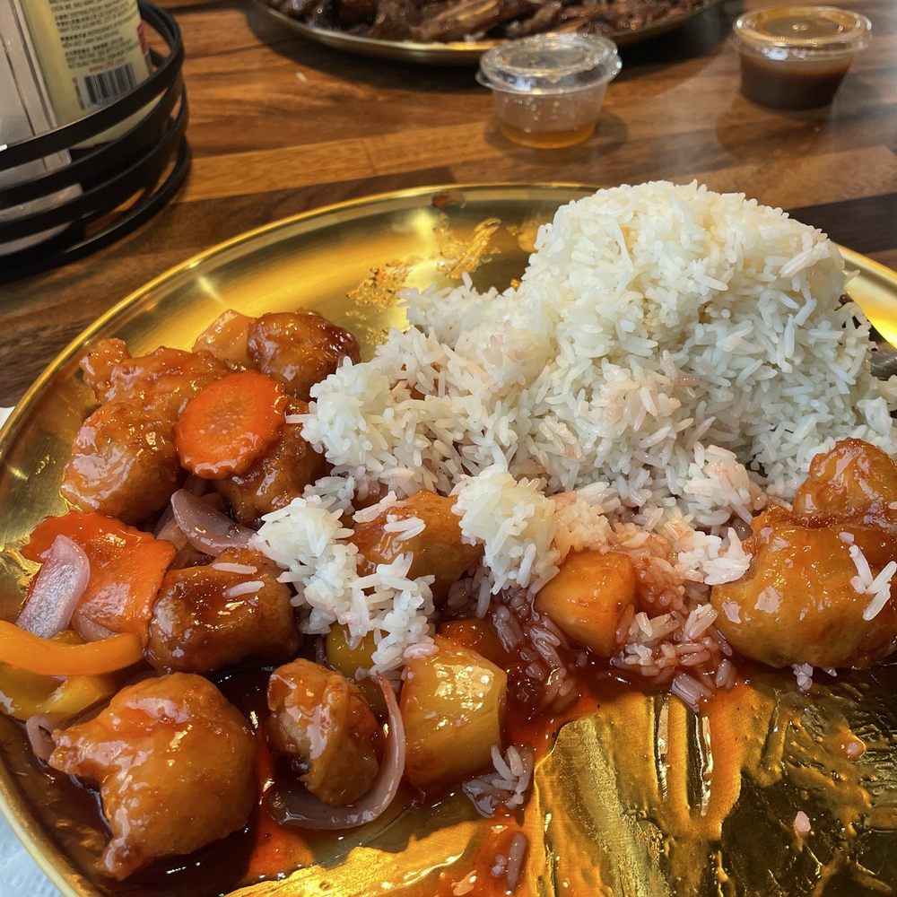 Rock N Thai - I had sweet and sour chicken and took home a good portion for lunch today! - Thai Near Me - Hudsonville, Michigan