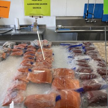 Santa Rosa Seafood - Fresh wild Alaskan king salmon - sushi grade! - Seafood Markets Near Me - Santa Rosa, California