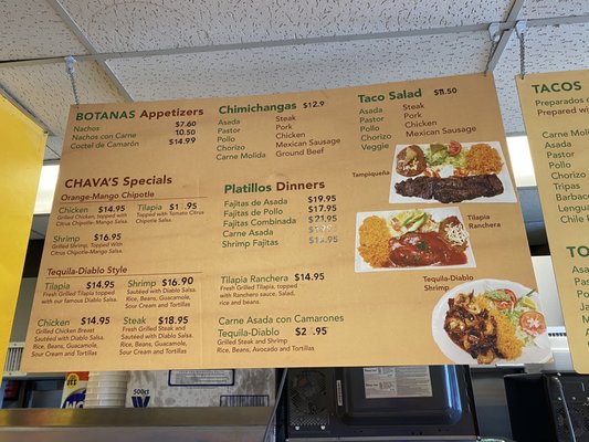 Menu photo 2 Jalisco Express Restaurant Cicero, IL