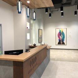 Green Leaf Dental - The beautiful front desk and reception area!