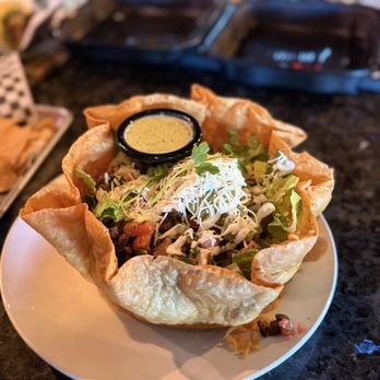 Dame Mas Urban Cantina - Carne asada taco salad, a favorite of mine - Mexican Near Me - Whittier, California