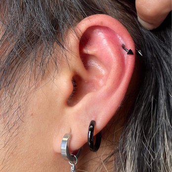 Taylor Ink - Helix piercing - Tattoo Near Me - San Jose, California Taylor Ink - Helix piercing - Tattoo Near Me - San Jose, California