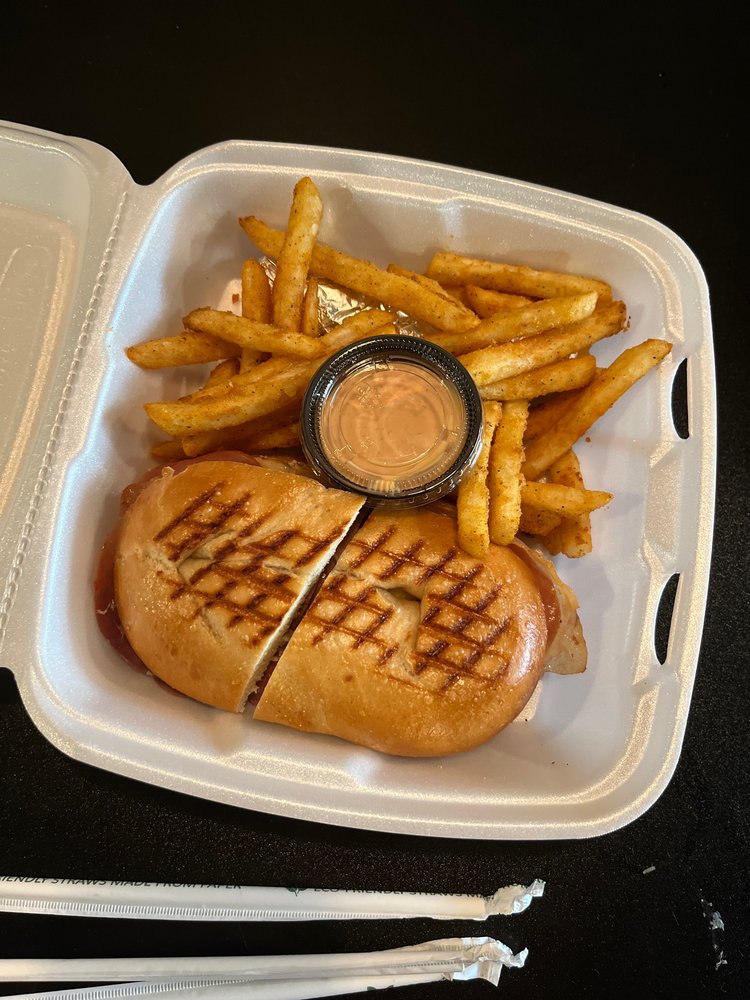 Food from All Star Bagels