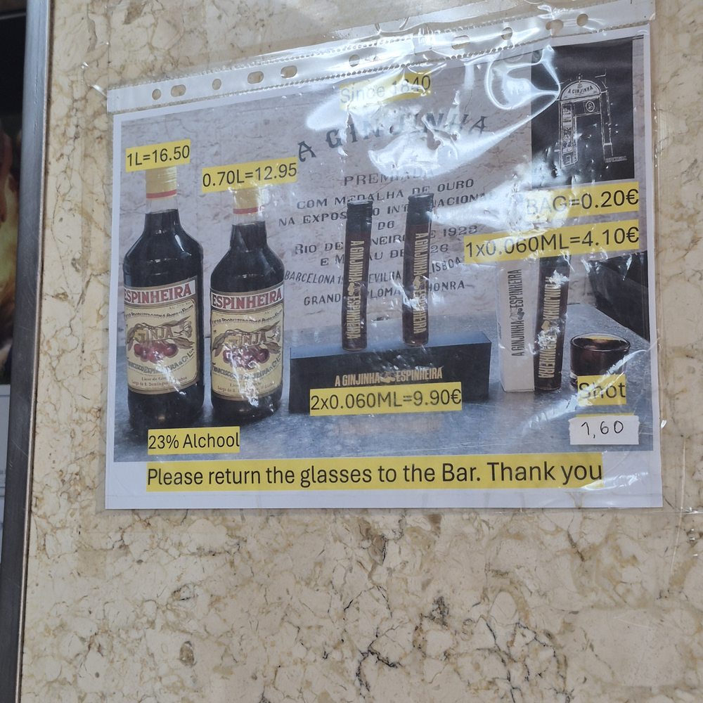 A Ginjinha - prices - Beer, Wine & Spirits Near Me - Lisbon, 11