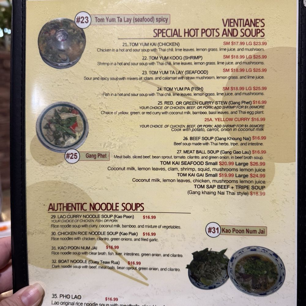 Vientiane Lao Thai - Menu - Thai Near Me - Garden Grove, California Vientiane Lao Thai - Menu - Thai Near Me - Garden Grove, California