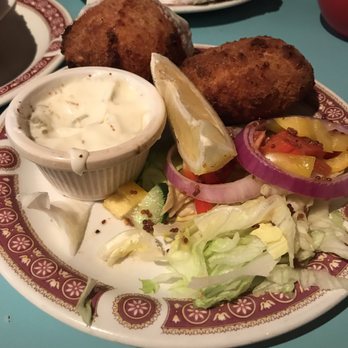 Mums - Fish cakes. Cake.... cake...ok ... scotch style of cake. I think they are fried smashed potatoes - British Near Me - Edinburgh, EDH Mums - Fish cakes. Cake.... cake...ok ... scotch style of cake. I think they are fried smashed potatoes - British Near Me - Edinburgh, EDH