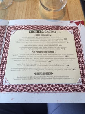 Menu photo 5 La Guinguette en Ville Brussels, BRU Menu photo 5 La Guinguette en Ville Brussels, BRU