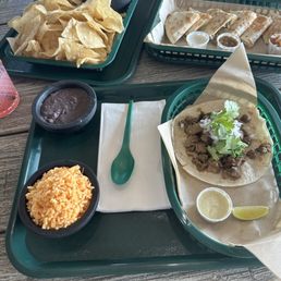 Chips and Tex Mex Queso
