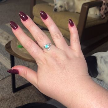 The Nail Room - Dip with tip almond nails - Nail Salons Near Me - Tampa, Florida