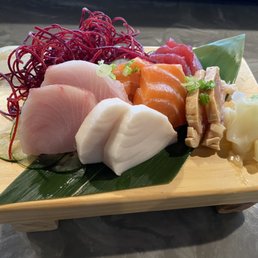 Sashimi sampler
