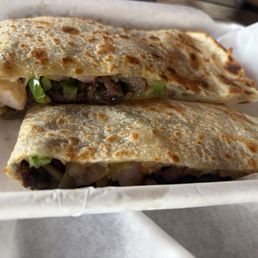 Surf and turf quesadilla