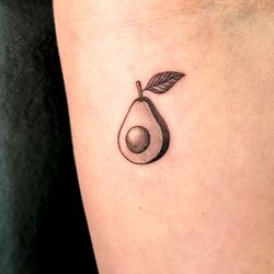 Shaky Needle - Avocado Tattoo by Top
