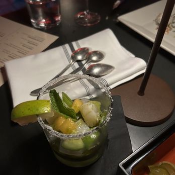 OyBar - Margarita scallop ceviche special - New American Near Me - Studio City, California OyBar - Margarita scallop ceviche special - New American Near Me - Studio City, California