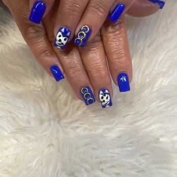 Simply Nail Bar - Sonic the hedgehog nails - Nail Salons Near Me - Brea, California Simply Nail Bar - Sonic the hedgehog nails - Nail Salons Near Me - Brea, California