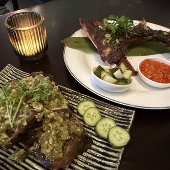 Padi - Bbq Beef Short Ribs Dinner and Grilled Yellowtail Collar Dinner - Indonesian Near Me - Los Angeles, California Padi - Bbq Beef Short Ribs Dinner and Grilled Yellowtail Collar Dinner - Indonesian Near Me - Los Angeles, California