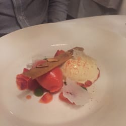 Darley's Restaurant - The strawberry parfait dessert