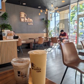 Phin Cafe - Nutella Banana Coffee and Mango Smoothie - Bubble Tea Near Me - San Jose, California